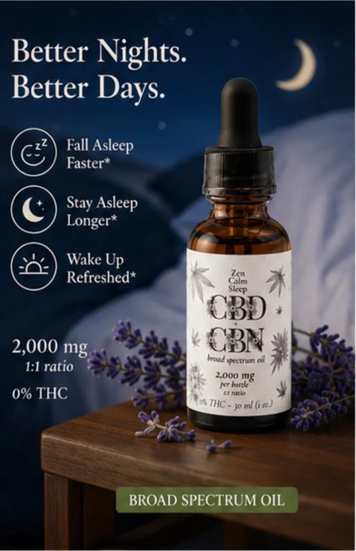 A taller crop of the lavender and night-sky photograph with the bottle standing in the middle.